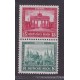 ALEMANIA 1930 PAREJA DE ESTAMPILLAS SE-TENANT ZUSAMMENDRUCKE NUEVAS MINT MI. S78 RARA 100 EUROS